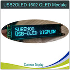 LCD2USB 1602 16X2 162 USB OLED Display LCD Module Screen Panel USB2LCD USB2OLED support AIDA64 for DIY PC