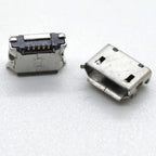 10pcs Micro USB 5P Type B Female Jack Socket SMD Surface Mount 5 Pin PCB Charging Data Connector for Android Phone Power Bank