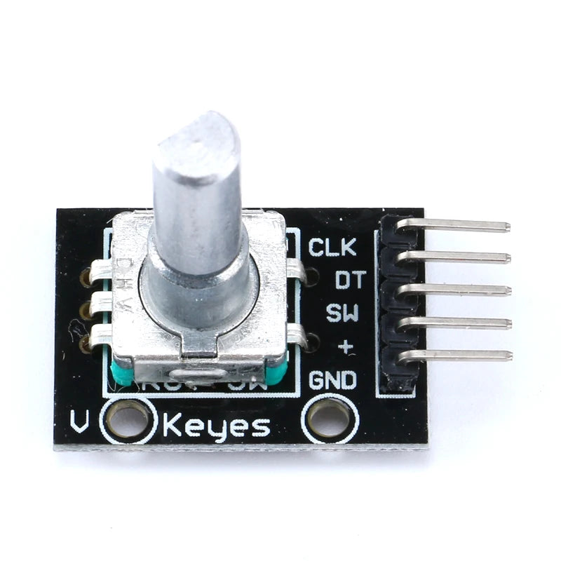 2pcs/1pc EC11 360 Degree Rotary Encoder Module with Knob Cap Potentiometer Digital Pulse Output for Household Electric Appliance