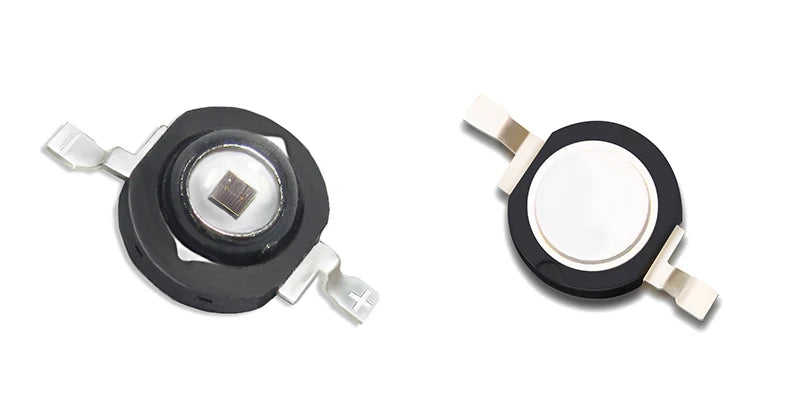 20PCS High power 2PIN IR 60 120 degree 1W 3W 800nm 810nm 820nm 830nm 840nm 850nm 880nm 890nm leds