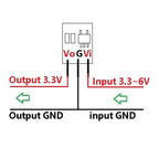 5PCS DD0503MA Ultra Mini DC 3.7V 4.5V 5V to 3.3V DC Step Down Converter Buck Module for 18650 ESP8266 CC1101 SI4462 SI4463