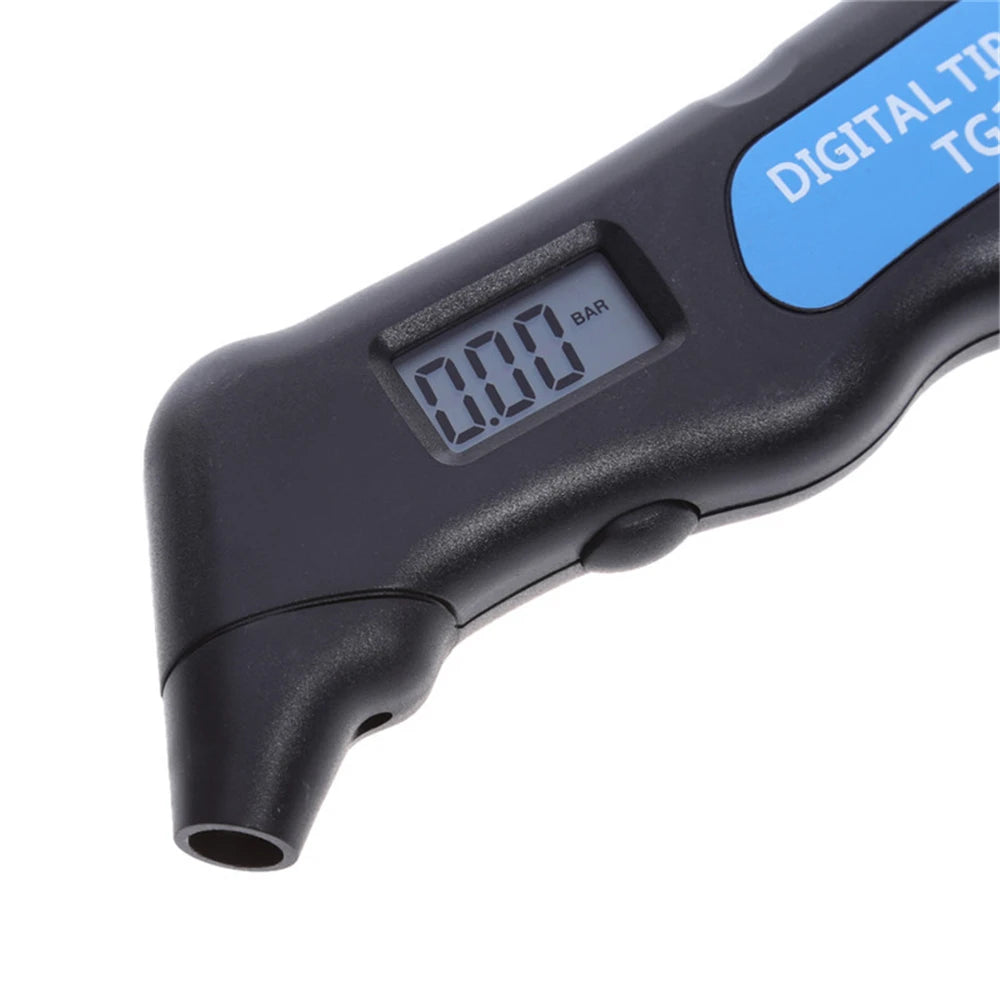 Digital Car Tire Tyre Air Pressure Gauge Meter TG105 LCD Display Manometer Barometers Tester For Car Truck Motorcycle Bike