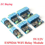 ESP8266 ESP-01 WiFi Relay 1 2 4 Way Channel 5V 12V Things Smart Home Remote Control Switch ESP01 Wireless Module Phone APP