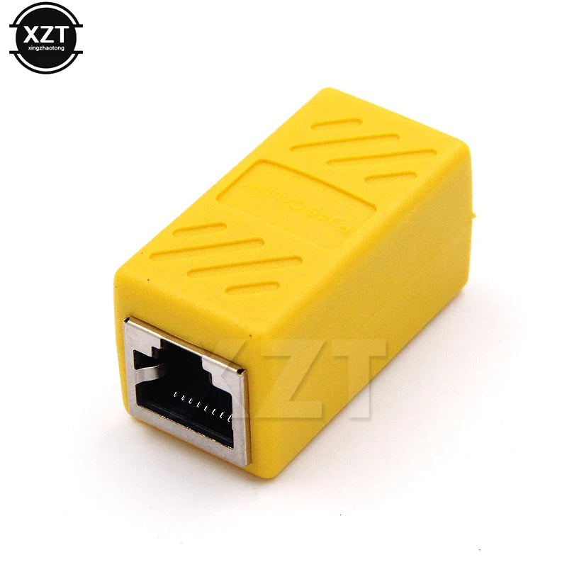 RJ45 Connector Female To Female Ethernet CAT6 Coupler Cat7 Cat5e Network Cable LAN RJ45 UTP Inline Conector Extender Adapter