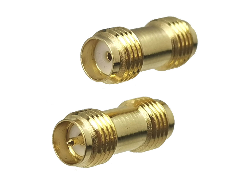 1pcs Connector Adapter SMA RP-SMA to SMA RPSMA Male Plug & Female Jack Straight & Right angle RF Coaxial Converter New Brass