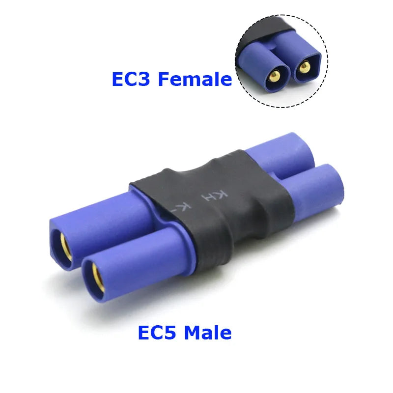 Adapter XT30 XT60 XT90 Traxxas T Plug Deans EC5 EC3 Female to Male HXT 4MM Connectors Plug RC Lipo Battery Control Parts DIY