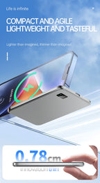 10000mAh Ultra Thin Power Bank for MagSafe,Magnetic Wireless Fast Charging MacSafe Portable Battery For iPhone Xiaomi Samsung