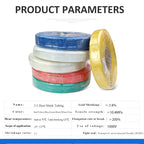 1M/piece 3:1 Heat Shrink Tube with Glue Dual Wall Tubing Diameter 1.6/2.4/3.2/4.8/6.4/7.9/9.5/12.7mm Adhesive Lined Sleeve Wrap