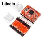 3D Printer Parts StepStick A4988 DRV8825 Stepper Motor Driver With Heat sink Carrier Reprap RAMPS 1.4