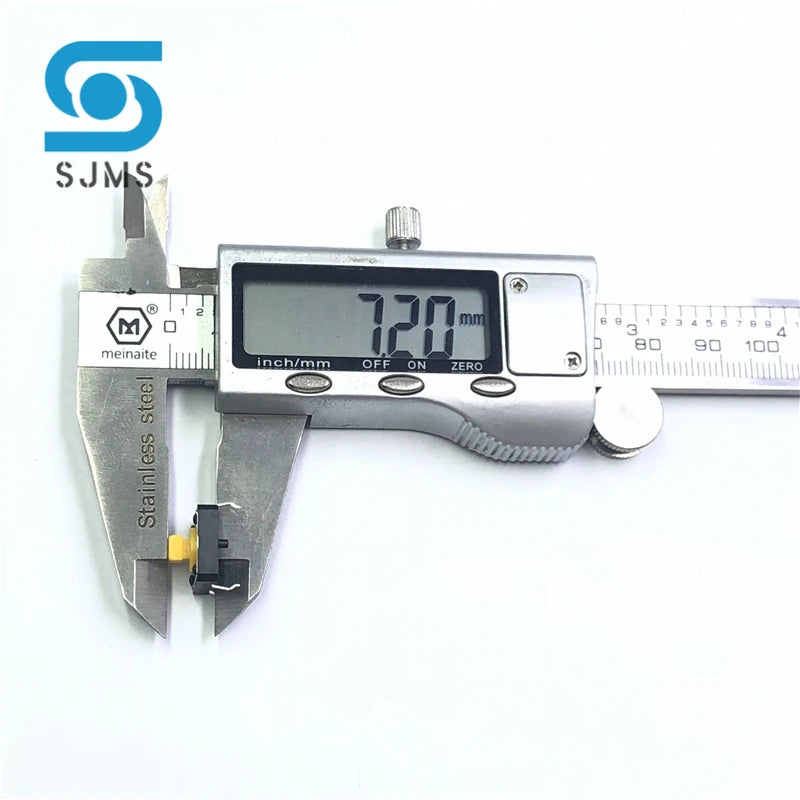 20~100Pcs B3F-4055 12x12x7.3 mm Tactile Switches Yellow Square Push Button Tact Switch 12*12*7.3 mm Micro switch