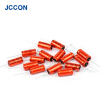 10Pcs 100V SPT Speaker Capacitor Horizontal Frequency Divider Crossover Non-Polarity 1.5 2.2UF 3.3UF 4.7UF 5.6UF