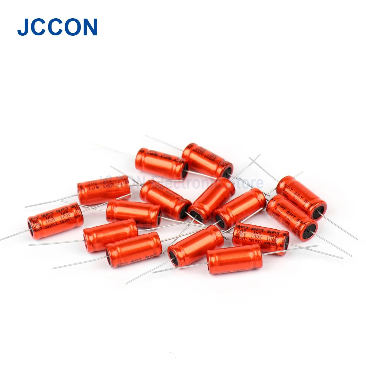 10Pcs 100V SPT Speaker Capacitor Horizontal Frequency Divider Crossover Non-Polarity 1.5 2.2UF 3.3UF 4.7UF 5.6UF