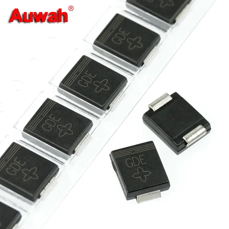 20pcs SMD TVS Diodes 1500W SMCJ70A SMCJ75A SMCJ78A SMCJ85A SMCJ90A SMCJ100A SMCJ110A DO-214AB SMC Unidirectional