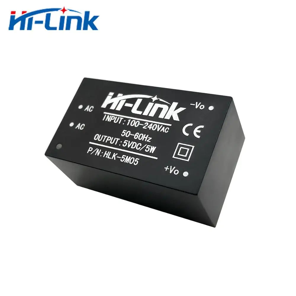 Free Shipping 10pcs/Lot HLK-5M05 220V to 5V 1A Step-Down Power Supply Module Isolated Single Output