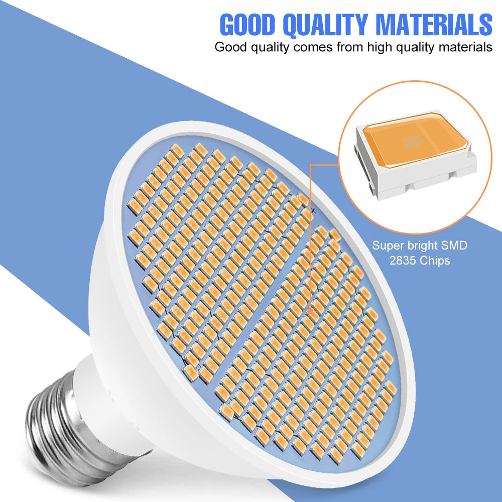 LED Bulb E27 Spotlight 220V Lamp 30W 50W 80W Warm White Light Bulb LED Chandelier 110V Ceiling Lamp For Home Living Room Bedroom