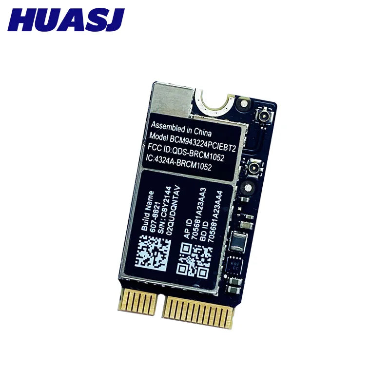 BCM943224PCIEBT2 300Mbps 2.4&5G WiFi bluetooth 4.0 Mini PCIe Network Card for Mac OS Macbook Air A1370 A1369 A1465 A1466