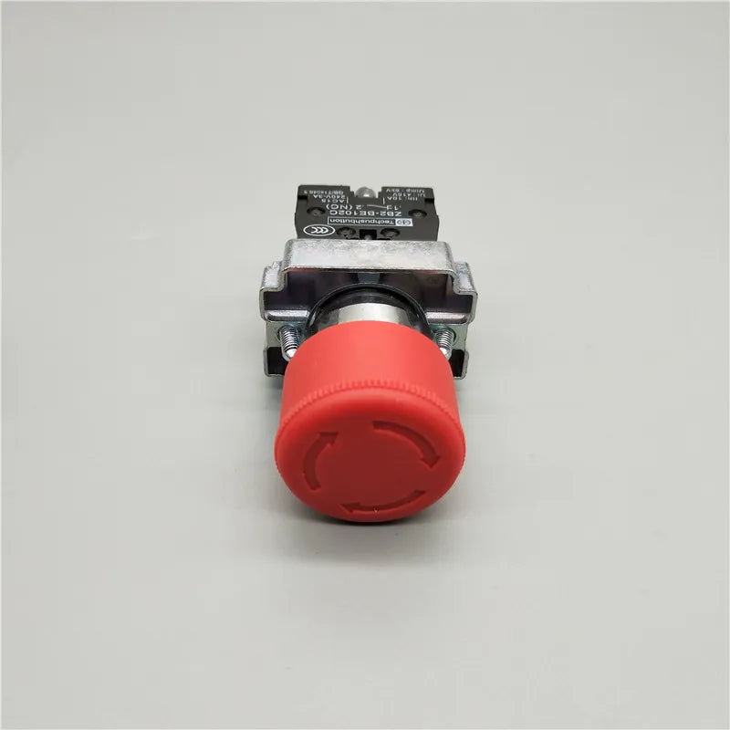 XB2-BS142 XB2-BS442 XB2-BS542 1NC Key Emergency Stop Rotary Push Button Switch 2 Position Locking 22mm Mushroom Head Button