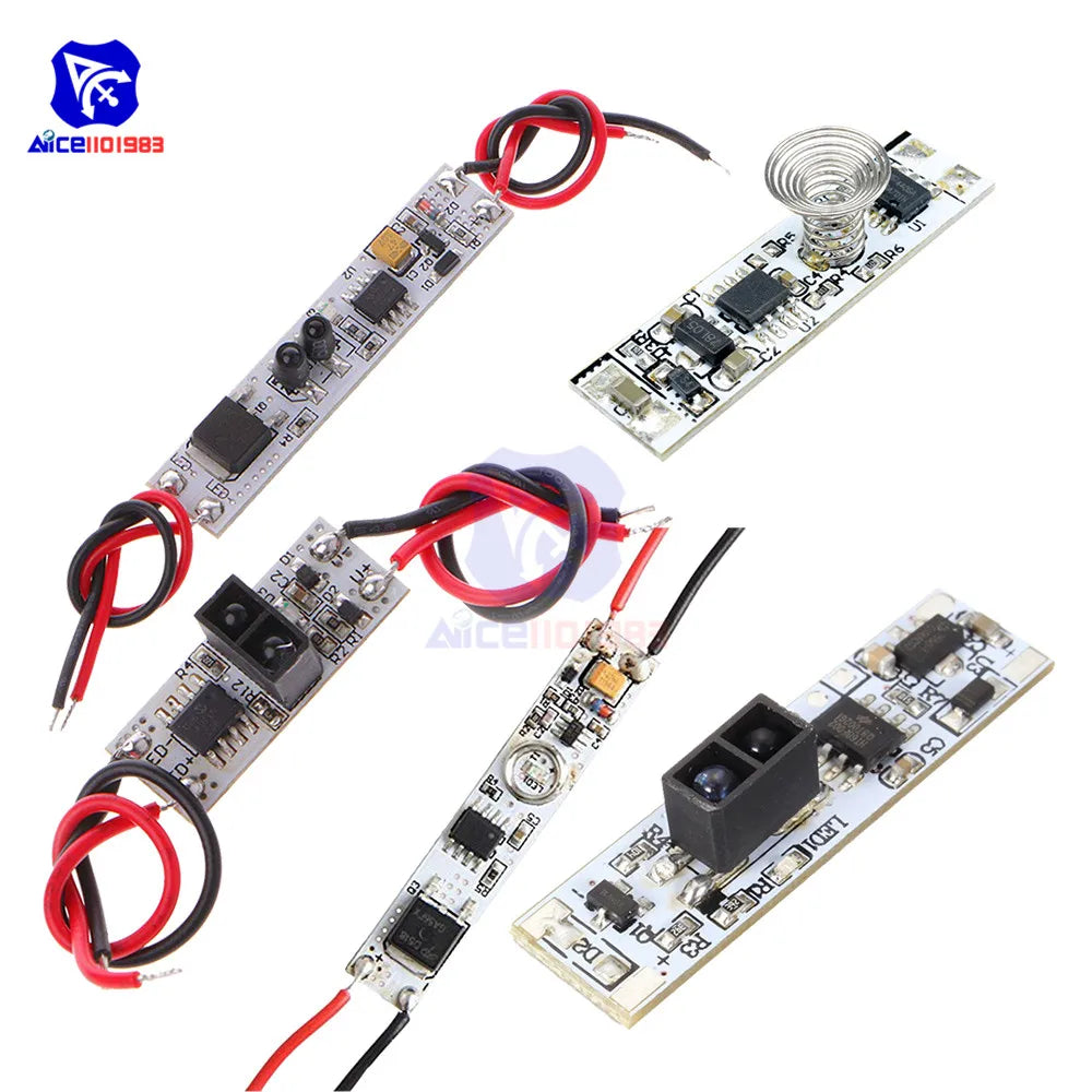 LED Switch Sensor Module Capacitive Touch Sensor Module Body Detection Sensing Module