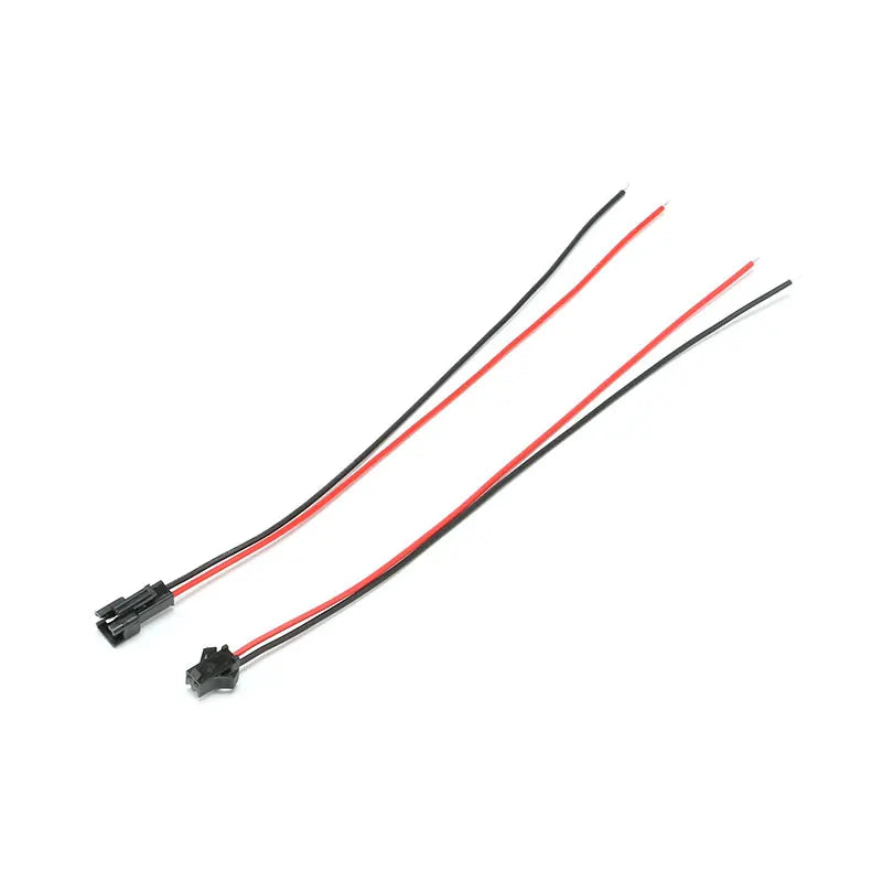 1-50 pairs JST SM led Connector 2pin / 3pin / 4pin Male And Female Set 2 3 4 pin Wire cable pigtail Plug for LED Strip