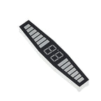 TZT 1/3PCS Reversing Radar Display 0.36 Connected Digital Tube LED Seven Segments Gongyang Green/Yellow/Red Three Colors