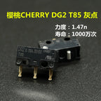2pcs original German CHERRY Micro switch DG1 DG2 T85 black dot gray dot DG4 DG6 mouse micro button Universal Omron D2FC-F-7N 10M