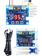 Capacitive Soil Moisture Sensor Module / Soil Humidity Digital Display Relay Control Module Automatic Watering For Arduino