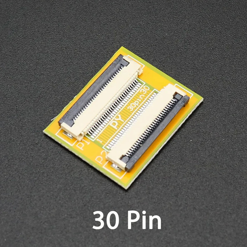 2PCS FPC FFC Flexible Flat Cable Extension Board Conversion Connector 0.5 MM Pitch 6 10 12 24 30 40 50 60 PIN