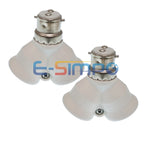 2 In 1 E27/B22 To 2E27 LED CFL Lamp Base Holder Extension Screw Bayonet LED Bulb Light Socket Splitter Converter Adapter CE Rohs