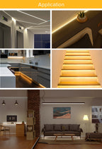 FCOB LED Strip Light 336 480 528 LED High Density Flexible FOB COB Led Light RA90 Warm Nature Cool White Linear Dimmable 12V 24V