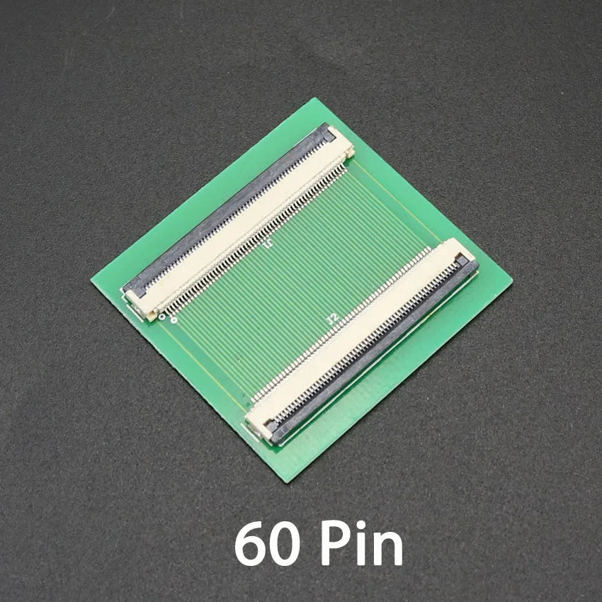 2PCS FPC FFC Flexible Flat Cable Extension Board Conversion Connector 0.5 MM Pitch 6 10 12 24 30 40 50 60 PIN