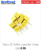 20PCS SMD Aluminum Electrolytic Capacitor 16V10UF 3*5.4MM 4*5.4MM 10UF16V 16V 10UF