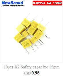 200 PCS 220pF/50V DIP-2 Ceramic Disc Capacitors 50V 220pF 1PF 2PF 3.3PF 4PF 5PF 8PF 10PF 12PF 15PF 51PF 102PF 224PF 331PF 473PF