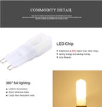 10pcs G9 Led Bulb 110V 220V 3W 5W SMD2835 White Warm Bombillas For Home Light Bulbs Crystal Chandelier Replace 30W Halogen Lamp