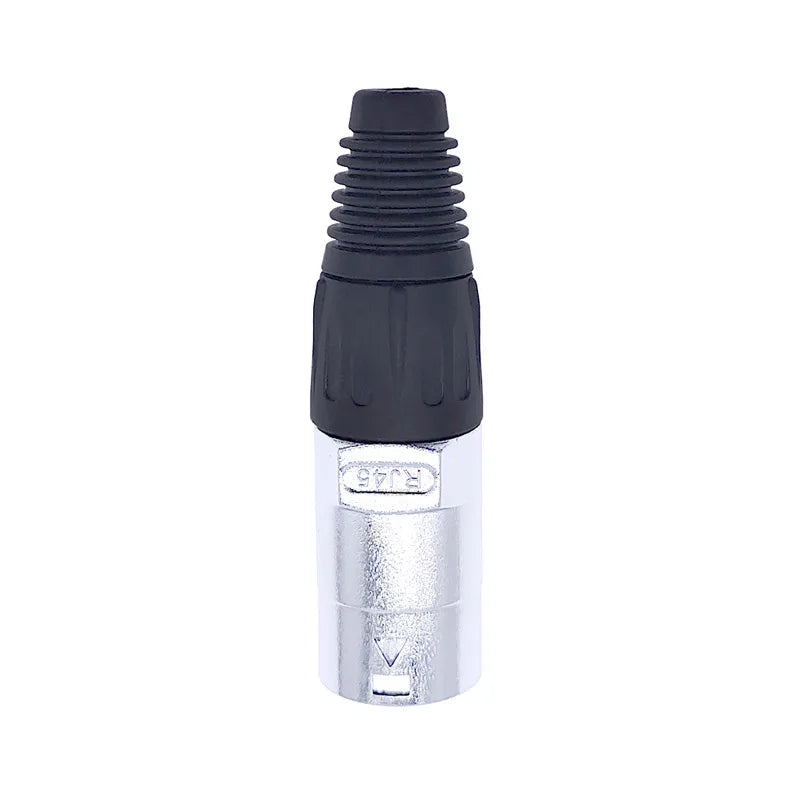 RJ45 Waterproof Connector Plug D Type Panel Mount Socket IP65 Ethernet Connectors