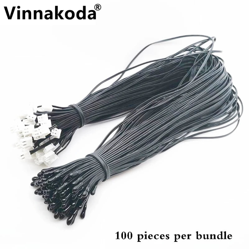 1PCS NTC Thermistor Temperature Sensor B3950 10K 1% Air Probe Air Conditioning Probe 20/35/50CM 1/2M