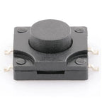10PCS 12*12*5MM Tact Switch Push Button Switch 12V Copper 4PIN DIP Micro Waterproof Switch Button for TV Toys Home Use Button