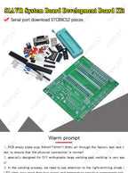 WAVGAT DIY learning board kit suit the parts 51/AVR microcontroller development board learning board STC89C52