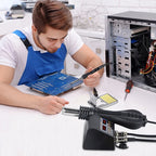 JCD 2 in 1 750W Hot Air Gun LCD Digital Display Welding Soldering Rework Station for Cell-phone BGA SMD PCB IC Solder Iron 8898
