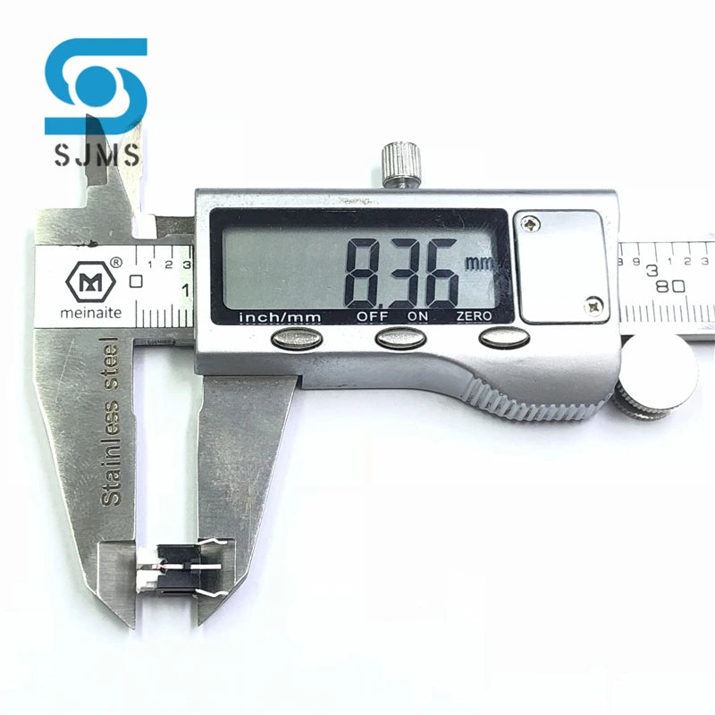 SJMS 5Pcs 6*6*9.5mm 6PIN DIP Through Hole Micro Push Button Tactile Momentary With LED Switch Tact Push Indication  Button mode