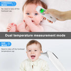 Cofoe Digital Infrared Thermometer Forehead Ear Non-Contact medical Termometro LCD Body Fever Baby/Adult Temperature measure
