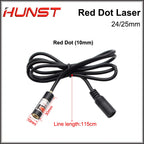 Hunst Red Dot Set Positioning Diode Module Laser Engraver Dia:20/25mm DC 5V For DIY Co2 Laser Head