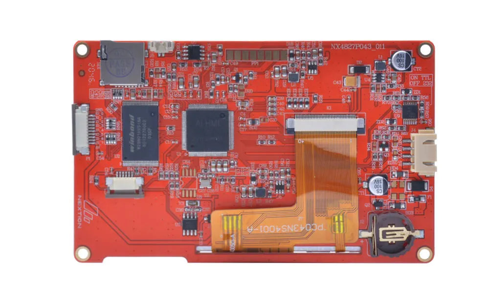 NEXTION NX4827P043-011C 4.3 Inch Capacitive HMI Touch Display LCD-TFT Module RGB 65K Color Screen Panel Without Enclosure