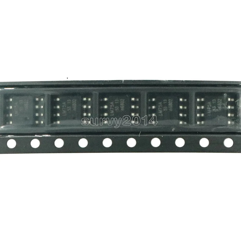 2pcs/lot LM75AD LM75A LM75 SOP-8 In Stock