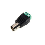2PCS BNC Male Female Connector Coax Cat5 to BNC Female Plug for Video Balun CCTV Camera Acces