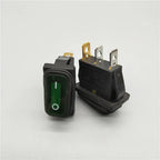 12V/220V LED Light KCD3 On Off Rectangle Long Rocker Switch Waterproof IP67 Cover Car Dash 3PIN/2Pin