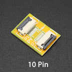 2PCS FPC FFC Flexible Flat Cable Extension Board Conversion Connector 0.5 MM Pitch 6 10 12 24 30 40 50 60 PIN