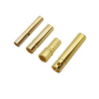 2mm 3mm 3.5mm 4mm Bullet Banana Plug Gold-Plated Banana Male Female Connector Battery Plugs Kits for RC Battery Parts DIY