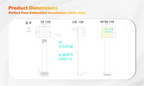 3840H*2160V 4K 8MP HD OS08A10 MIPI Camera Module Autofocus 90 Degree 30PIN MIPI CSI for Product Vision