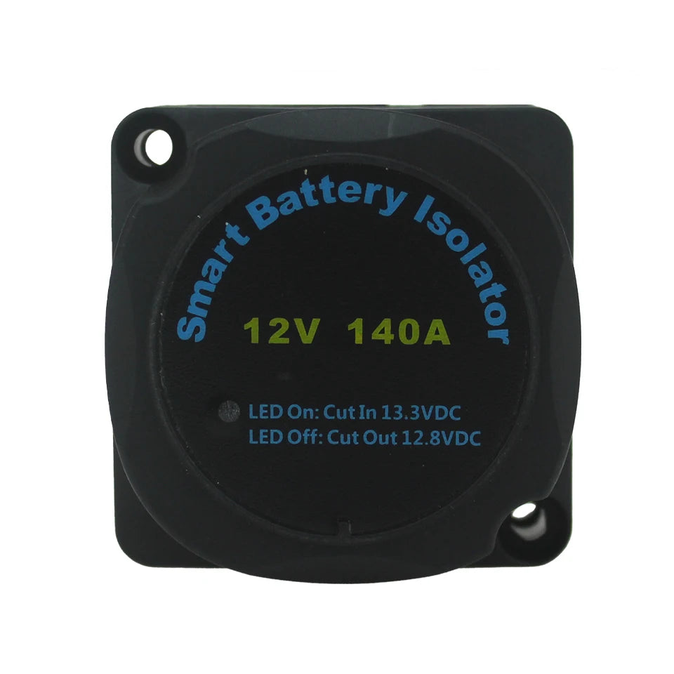 12V 140A Voltage Sensitive Split Charge Relay VSR For Camper Car Smart Battery Isolator Charge 2 Battery Bank Auto Parts