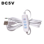 DC5V Dimmable LED Chips 5730 SMD LED Lamp 5W 6W 10W LED Light Beads White Warm White DIY Light Adjustable LED Bulb USB Dimmer
